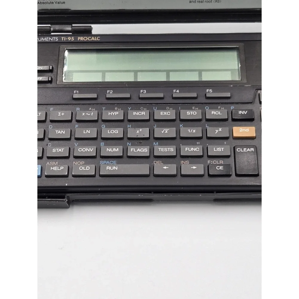 ProCalc Ti-95 Procalc Texas Instruments Calculator In Case With Reference Guide
